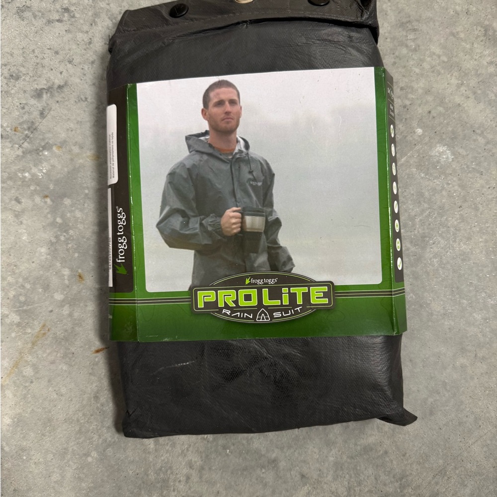 Frogg Toggs Pro Lite Black Rain Suit